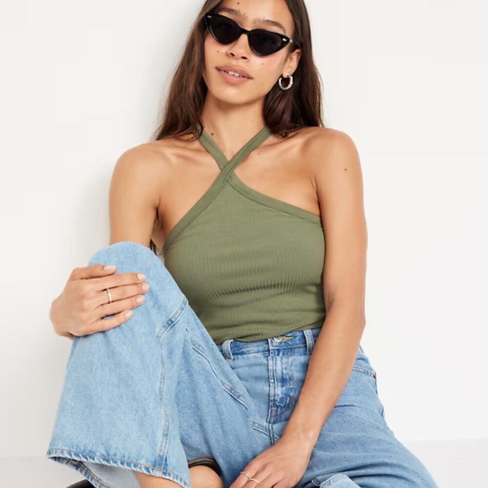 Old Navy Halter t-strap top